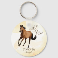 Mustang horse wild and free personalized favors