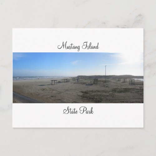 Mustang Island State Park Postcard