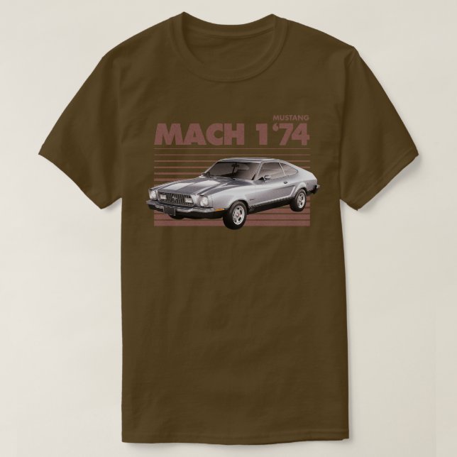 MUSTANG MACH 1 1 T-Shirt (Design Front)