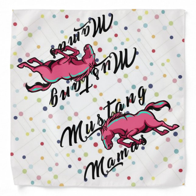 Mustang Mamas Bandana (Front)
