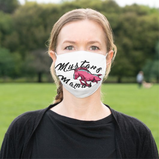 Mustang Mamas Protective Face Mask 2 (Outside)