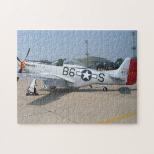 Mustang P-51D Aircraft Jigsaw Puzzle