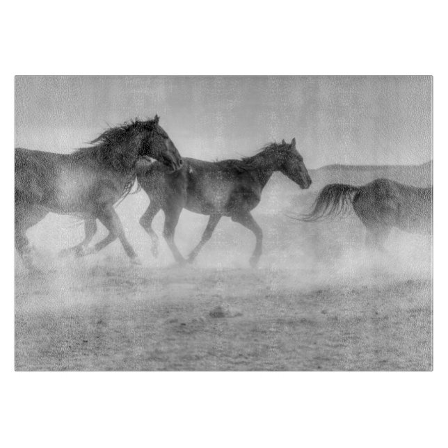 Mustang Run Cutting Board (Front)