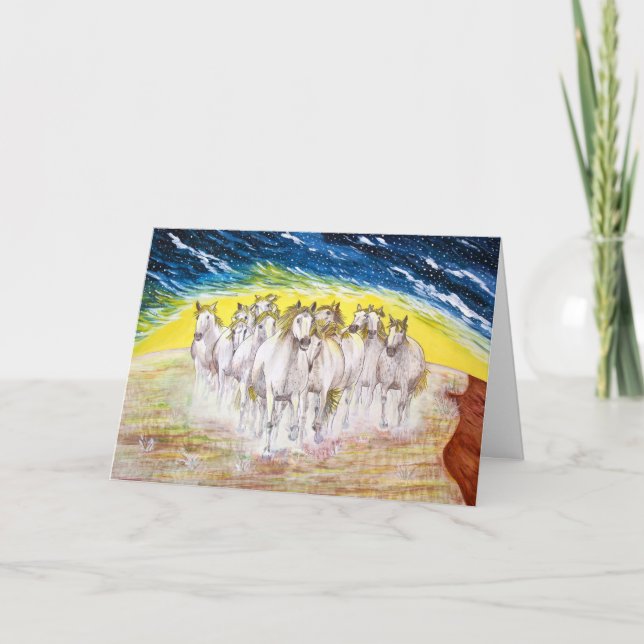 Mustang Spirit Thank You Card (Front)