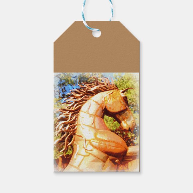 mustang stallion gift tags (Front)