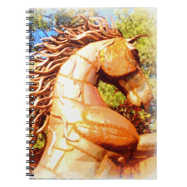 mustang stallion notebook (Front)