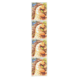 mustang stallions short table runner