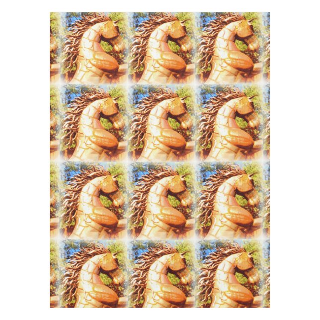 mustang stallions tablecloth (Front)
