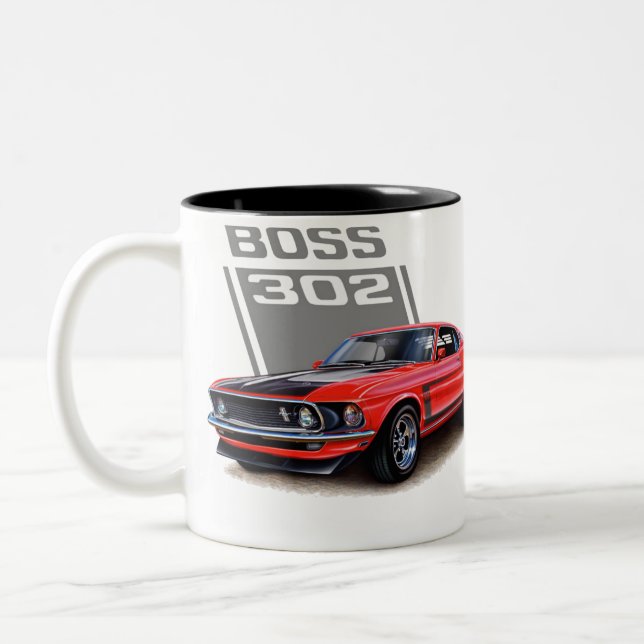 Mustang  Two-Tone coffee mug (Left)