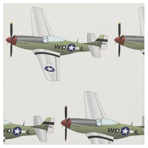 Mustang Warbird Fabric