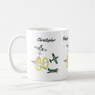 Mustangs 80th Birthday Coffee Mug
