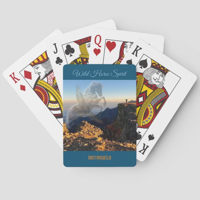 MustangWild Playing Cards - Wild Horse Spirit (Back)