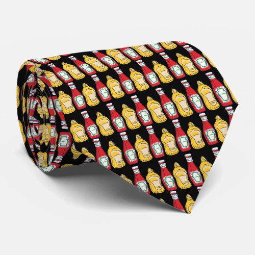 Mustard and Ketchup Tie