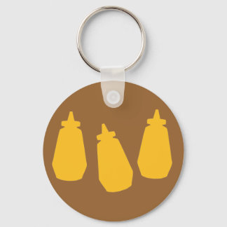 Mustard Bottles Keychain