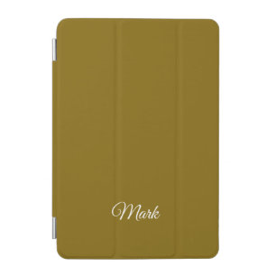 Mustard Brown Custom Phone Case – Personalized Nam