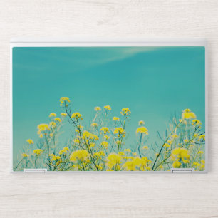 Mustard Flowers Nature  HP Laptop Skin