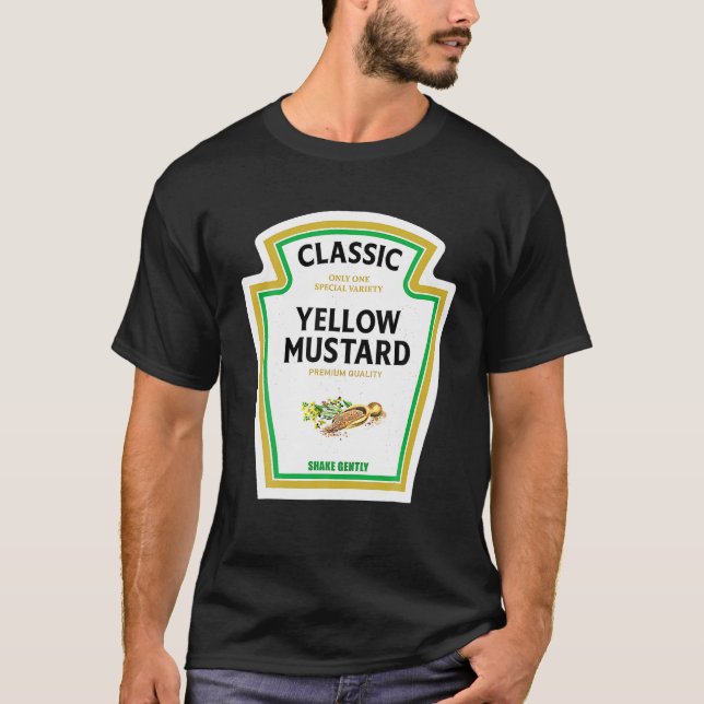 Mustard Ketchup Halloween 2023 Costume Matching T-Shirt (Front)