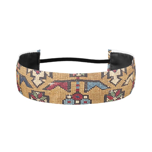 Mustard Khyrdagyd 19th Century Colorful Dark Red Athletic Headband (Front)