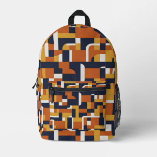 Mustard Moon Printed Backpack