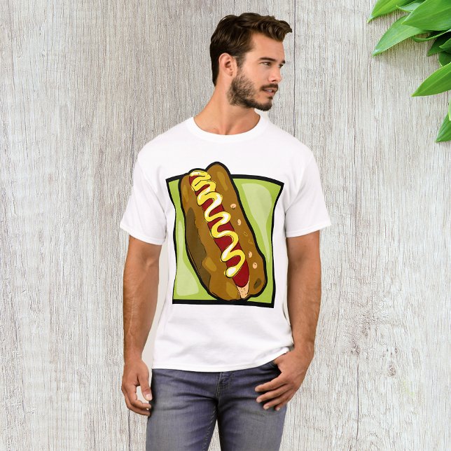 Mustard On A Hotdog T-Shirt (Creator Uploaded)