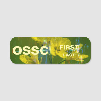Mustard OSSC Nametag Name Tag