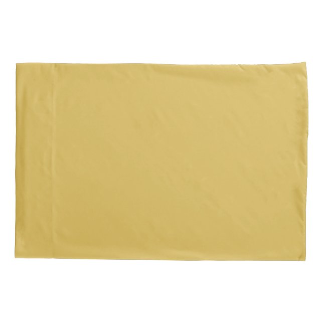 Mustard Pillow Case (Back)