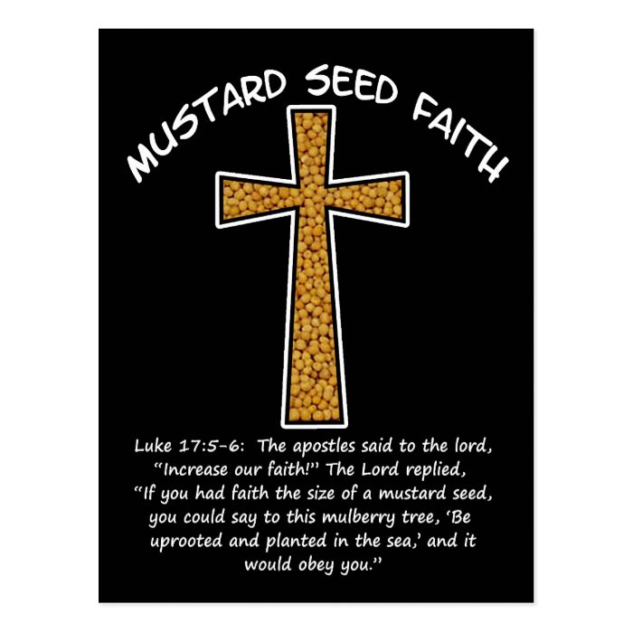 Mustard Seed Faith Postcards