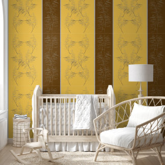 Mustard Seed Pods on a Wallpaper