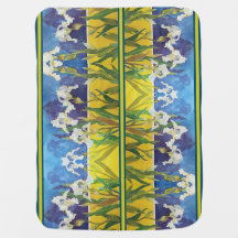 MUSTARD SEEDS GROW – LAP BLANKET BY PERRY RITCHIE