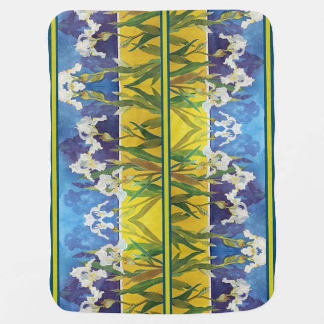 MUSTARD SEEDS GROW – LAP BLANKET BY PERRY RITCHIE (Front)