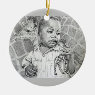 MUSTARD SEEDS GROW–ORNAMENT DESIGN BY KATHY MORROW CERAMIC ORNAMENT