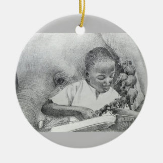 MUSTARD SEEDS GROW–ORNAMENT DESIGN BY KATHY MORROW CERAMIC ORNAMENT