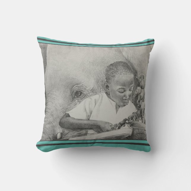 MUSTARD SEEDS GROW–PILLOW  BY KATHY MORROW THROW PILLOW (Front)