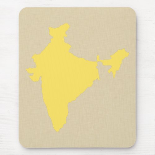 Mustard Spice Moods India Mouse Pad