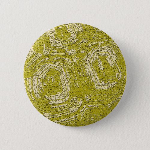 Mustard Tortoise Shell abstract print by LeahG Pinback Button