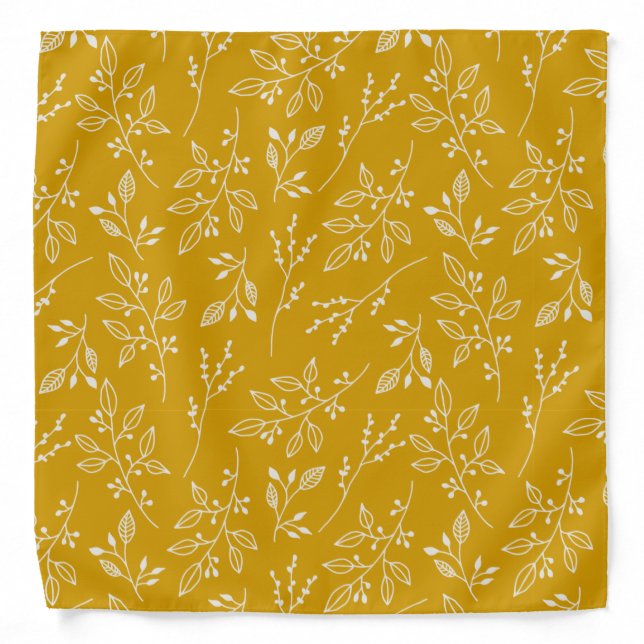 Mustard vibe bandana (Front)