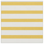 Mustard Yellow and White Stripe Fabric