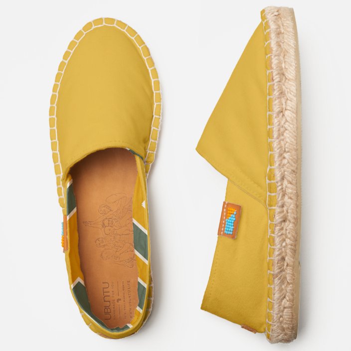 mustard slip on shoes