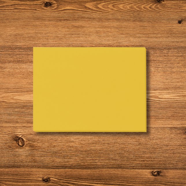 Mustard Yellow Solid Color Post-it Notes (Creator Uploaded)