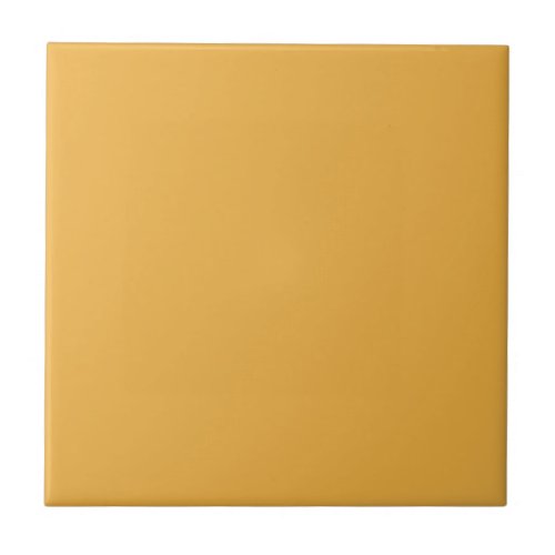 Mustard Yellow Solid Trend Color Background Tile