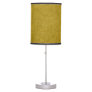 Mustard yellow Velvet l Mid Century Modern  Table Lamp