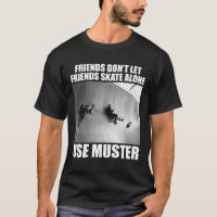 Muster "FDLF Skate Alone" Dark T-Shirt