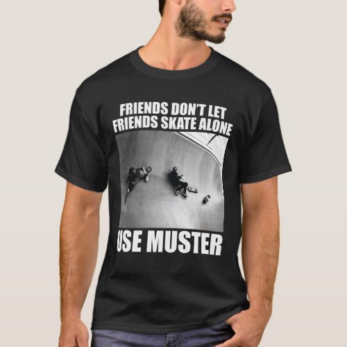 Muster FDLF Skate Alone Dark T_Shirt