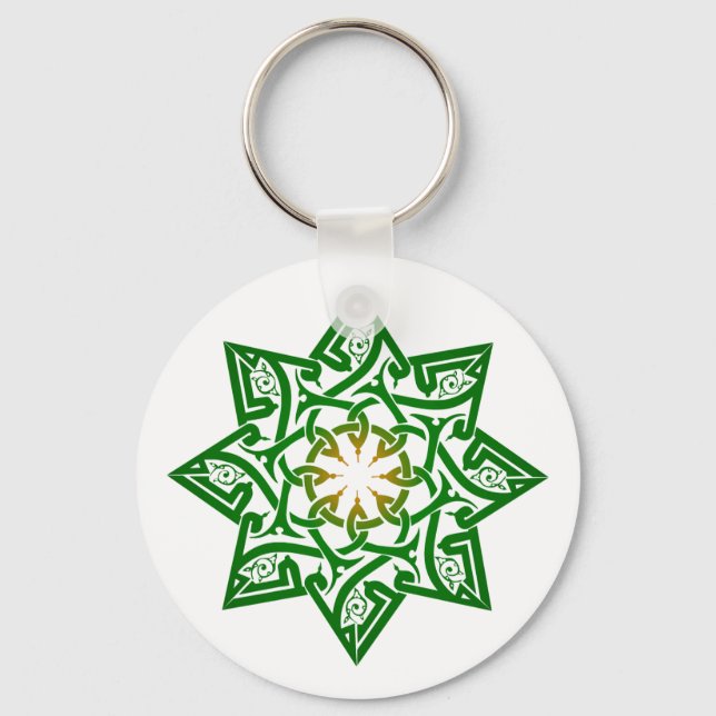 Muster pattern ornament arabisch arabic keychain (Front)