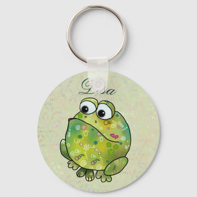Musterfrosch Keychain (Front)