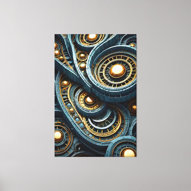 Mutant 1 Canvas Print  (Front)