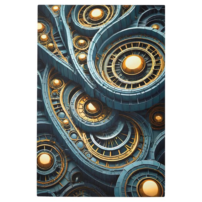 Mutant 1 Metal Wall Art  (Front)