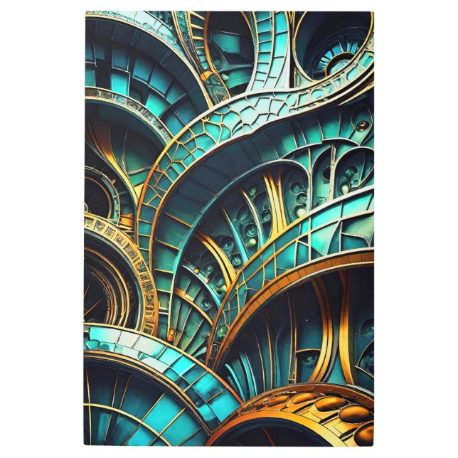 Mutant 4 Metal Wall Art  (Front)