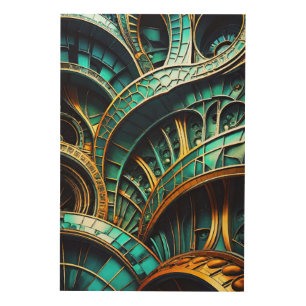Mutant 4 Wood Wall Art
