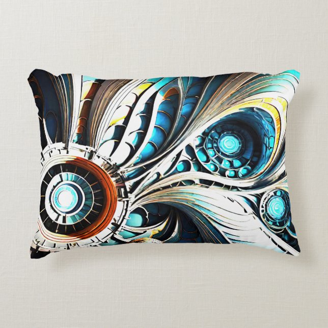 Mutant 5 Accent Pillow (Front)